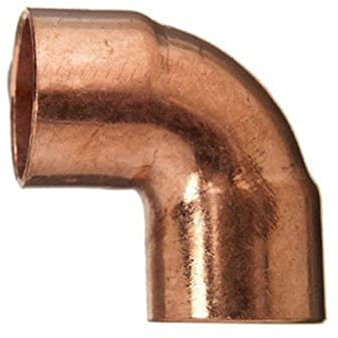 Cornat soudage d'angle 90 °, cuivre, 2 manchons, A 22 mm, 10/1 pièces, t569022