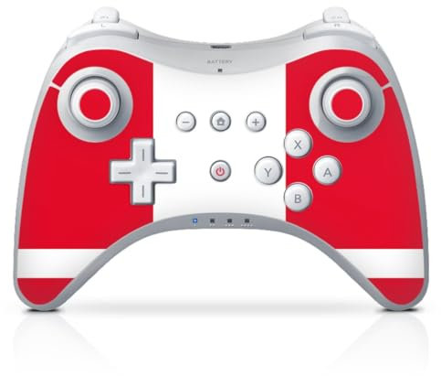 Skin kompatibel mit Nintendo Wii U Pro Controller Folie Sticker SC Freiburg SCF Bundesliga