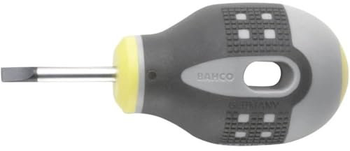 Bahco BE-8340 - Destornillador Ergo Boca Recta Extracorto 0,8X4X25