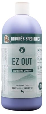 Nature's Specialties Ez Out Hundeshampoo: Leichtes Entwirren des Fells | Haustierfreundliche Formel | Sanft & Effektiv | Pflege und Grooming Lösung | Müheloses Pflegen, 946ml