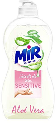 Mir Liquide vaisselle main concentré à l'aloé vera - Le flacon de 500ml