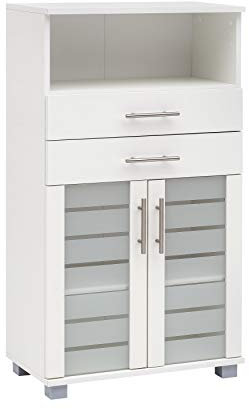 Schildmeyer Niko Midischrank 105652, weiß, 59,8/32,6/110,5 cm