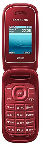 Samsung E1272 - Téléphone portable, rouge