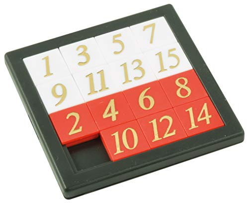 Eduplay Schiebe-Puzzle-Spiel, gemischte Farben, 5 Jahre bis 18 Jahre