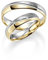 RJ 333 GOLD Trauringe im Paarpreis in Gelb- und Weissgold - Rubin Juwelier- inkl Gravur und 3 Zirkonia