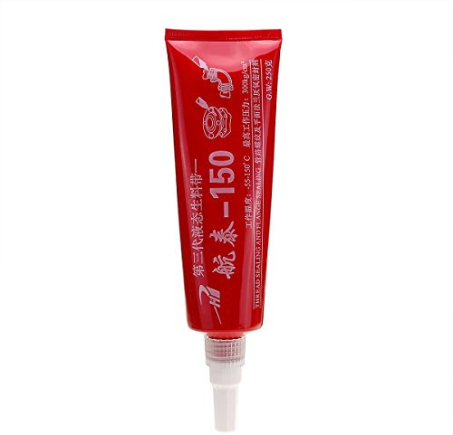 FEVERWORK Pipe Thread Flange Sealing Sealant Anaerobic Adhesive Glue 150°C High Temperature Resistant PTFE