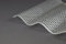Polycarbonat PC Wellplatte Lichtplatte Profilplatte Sinus 76/18 klar, Wabe 2,6mm - 2,8mm Hagelsicher! 1045mm x 3000mm