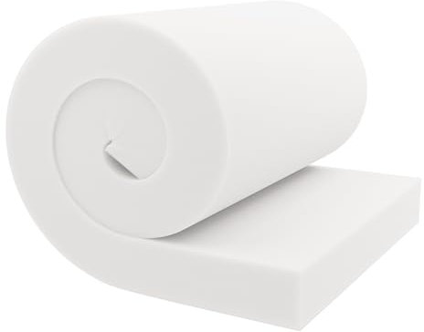 GoTo Foam Cojín de tapicería de 4 pulgadas de alto x 30 pulgadas de ancho x 72 pulgadas de largo, 44 ILD (firme), fabricado en Estados Unidos