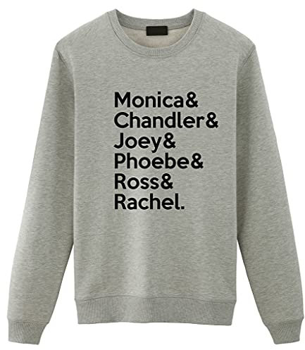 Fellow Friends - TV Show Cast Line Up Sweater Unisex Medium Grey