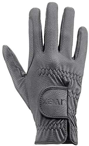 uvex Sportstyle - dehnbarer Reithandschuh für Damen und Herren - exzellenter Grip & strapazierfähig - touchscreenfähig - Anthracite - 6