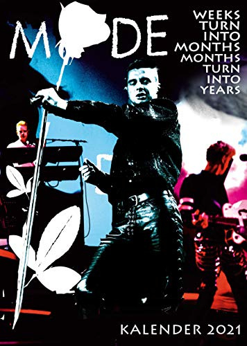 Depeche Mode Kalender 2021 A3 inkl. A1 Poster und Postkarte