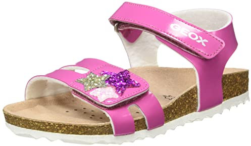 Geox Baby Mädchen B Sandal Chalki Girl Sandalen,Fuchsia,20 EU
