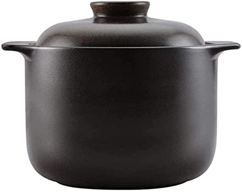 ksamwjf Ton-AuflauftopfAuflauf-Topf Ton-Auflauf – Terrakotta-Töpfe zum Kochen – trockenes Brennen Keine Risse