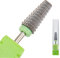 NICENEEDED Carburo para Clavos 5 en 1 Bit, Uso de Rotación Bidireccional para Zurdos Y Diestros, Brocas Profesionales para Uñas de 3/32 pulgada (Plata), Grueso)
