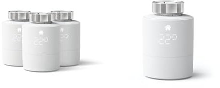 tado° Cabezal Termostático Inteligente Pack de 3 – Accesorio Control de calefacción & Cabezal Termostático Inteligente – Accesorio para Programador de calefacción WiFi