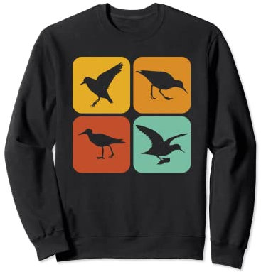 Pichet à sable rétro - Oiseau - Esthétique Sweatshirt