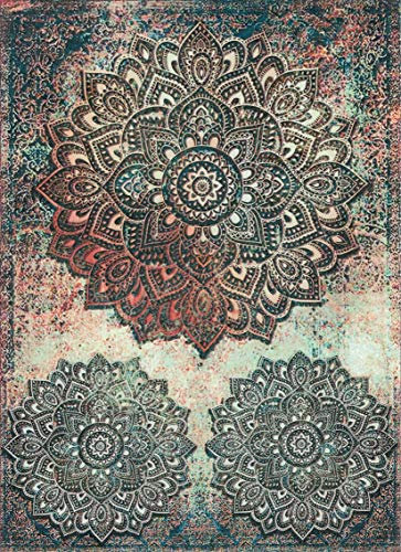 Zita´s Creative Papel de arroz A3, diseño vintage, seda de paja, papel decoupage, papel de seda