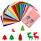 Houdao 40 Farben Bastelfilz filz zum basteln 20x30cm Filz zum Nähen Filzplatten mit Faden Bunt Verschiedene Farbe für Kinder DIY Handwerk Patchwork Nähen Manual Decoration