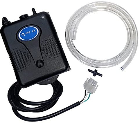 Ozongenerator für Wasser und Luft 300mg/h, Ozonisator Wasser Luft Reiniger für Wasser, Gemüse, Obst, kleine Pools, Badewannen (300mg/h -Wasser)