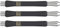 Target Phil Taylor G10 Mittel (48mm) Titan Schächte - 3 Stängel Pack
