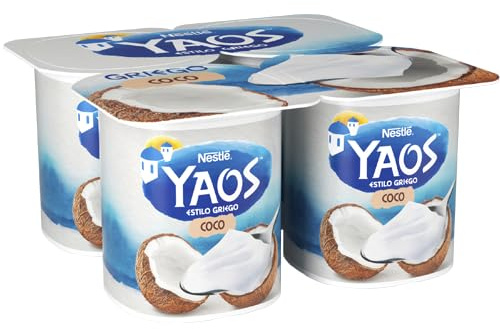 (Pack de 6 Und.) Yogurt Estilo Griego Nestle 4x115g (Yogur Griego Coco)