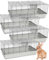 PETGARD 4er-Set Kleintier-Käfig Sammy - Kaninchen-Stall - Meerschweinchen-Stall - Heimtier-Käfig - Hasen-Käfig 119 x 59 x 46 cm