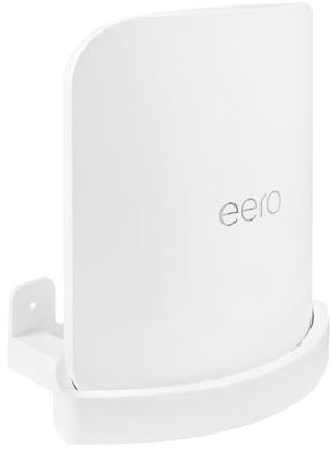 Wall Mount Holder for eero Max 7 WiFi,Simple and Sturdy Wall Mount Holder Stand Bracket for eero Max 7 WiFi by HOLACA (1Pack, White)
