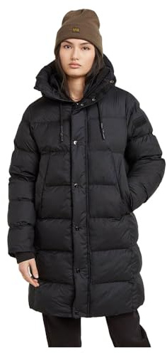 G-Star Damen Whistler Parka Puffer, Schwarz (dk black D25188-B958-6484), M