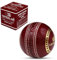 TrySalar® Cricket-Übungsball aus rotem Leder, Klasse A, für Senioren-Training, handgenäht, hochwertige Match-Qualität, Gewicht: 155 g
