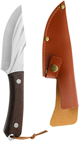 Cabilock Fleischmesser Tragbares Hackbeil Mit Ergonomischem Griff Für Küche Und Outdoor-aktivitäten Leicht Zu Reinigen Und Rostfrei Schutzhülle