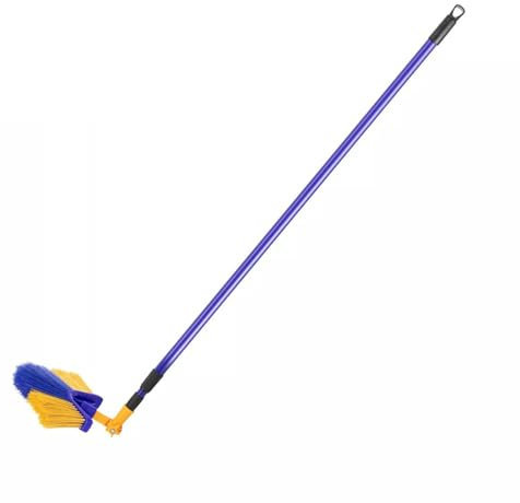 MY DIY Extendable Duster – Extra Long Telescopic Duster with 150CM Extendable Handle & 360° Swivel Head for High Ceilings, Cobwebs, Indoor & Outdoor Cleaning