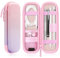 Fintie Funda Protectora de Piel sintética Compatible con Apple Pencil (USB-C) y Pencil 1ª/2ª Gen, Funda Protectora de Transporte Compatible con Apple Pen, Cable USB, Samsung Stylus,Fantasía Degradada