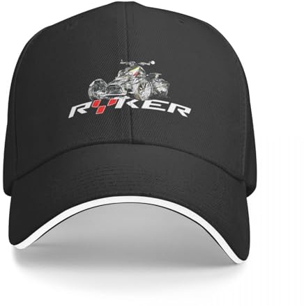 AIETPOIJ Basecap Jahrgang Canam Ryker Sketch Klassische Unisex rote Baseball Cap Trucker Hut Schutzhelm Männer Cap Luxus Damen Geschenk
