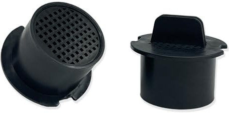 PARTSEE Aktivkohlefilter Rund Weinkühlschrank Ø 51 mm kompatibel mit Liebherr 7433243, Wein Filter Luftfilter für Miele 9447050 für Bosch 467217 (2 Stück)