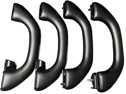 SPUFKGE Innentürgriffe Für VW Für Golf 4 Für GTI R32 Für Polo 9N Für Jetta MK4 Für Bora A4 Innenraum Dach Decken Haltegriff 6N0857607L 6N0857607K Türgriff Innentür Auto(1 Set.)