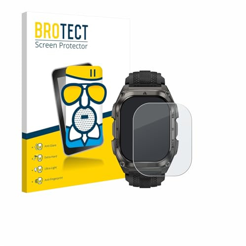 BROTECT Schutzglas für Kospet Tank M4 | Entspiegelnder Displayschutz Made in Germany Schutzfolie Glas Matt Anti-Reflex Kratzfest 9H Anti-Fingerprint Einfache Montage