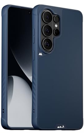 Mous für Samsung Galaxy S26 Ultra Hülle, Kompatibel mit MagSafe, Limitless Marineblau