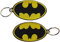 Batman Logo Porte-clés Keychain Écusson brodé Patch insigne