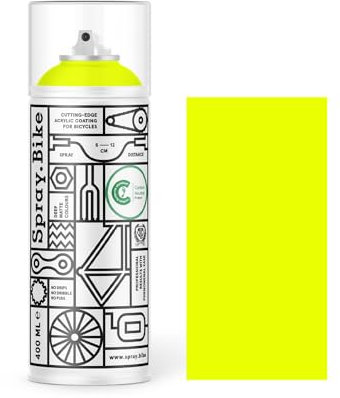 Spray.Bike 48266 fluorescente Collection 1, specifico per vernice Spray, colore giallo