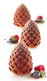silikomart FORESTA & ANANAS Silikonform ë60 H 73 mm + Kunststoffhalterung