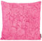 Magma Kissenhülle Fluffy - 50 x 50 cm - Plüsch Kissenhülle Felloptik - sehr flauschig und kuschelig - in vielen Farben, Farbe:Magma_pink_052