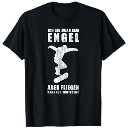 Skater Skateboard Outfit Lustiges Sprüche Design zum Skaten T-Shirt