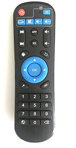 Android TV Remote Control T95Q T95Z Plus T95X2 T95K T95 Max Replacement Remote Control for Android Box Smart TV Box Media Player Remote Control