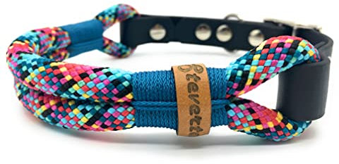 StevertauOh Boy verstellbares Halsband mit Biothane Adapter
