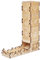 DND Modularer Würfelturm, Holz, lasergeätzt, 12 niedliche Klassen, Würfelroller, perfekt für Brettspiel und Tisch-RPG (modular)