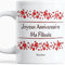 Paroles d'amour Idée cadeau pour anniversaire filleule Anniversaire filleule Mug original joyeux anniversaire filleule avec des cœurs