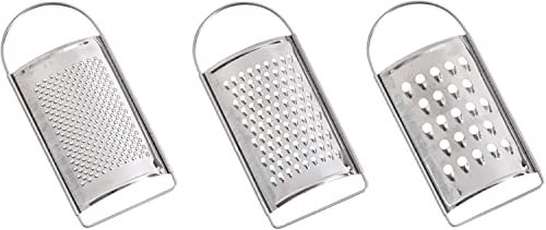Graters 3 Mini Stainless Steel Cheese Graters for Kens Holm