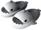 GULAKY Cloud Shark Slides Pillow Slippers Damen/Herren Hausschuhe Unisex Badeschuhe für Sommer，Schwarzgrau，40.41
