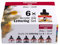 Amsterdam Acryltintenset | Lettering Set (6 x 30 ml) | Schwarz, Weiß und Metallicfarben | flüssige Acrylfarbe mit Tropfverschluss