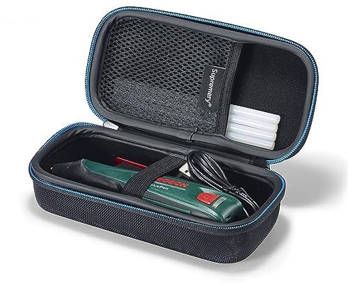 Supremery Bag, Model 7029 - Hot Glue Gun Case with Space for Glue Sticks, Charger & Accessories, Battery Powered, Trigger Style